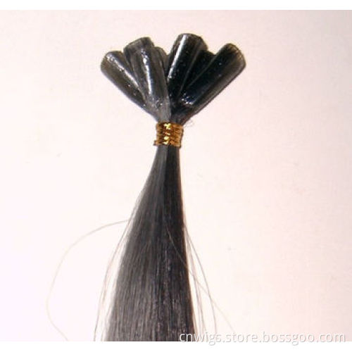 Italian Keratin Prebonded Remy U-tip Human Hair Extension, Various Colors/Waves are Available